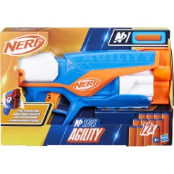 NERF N Series Agility blaster pistol - inkl. 12 patroner