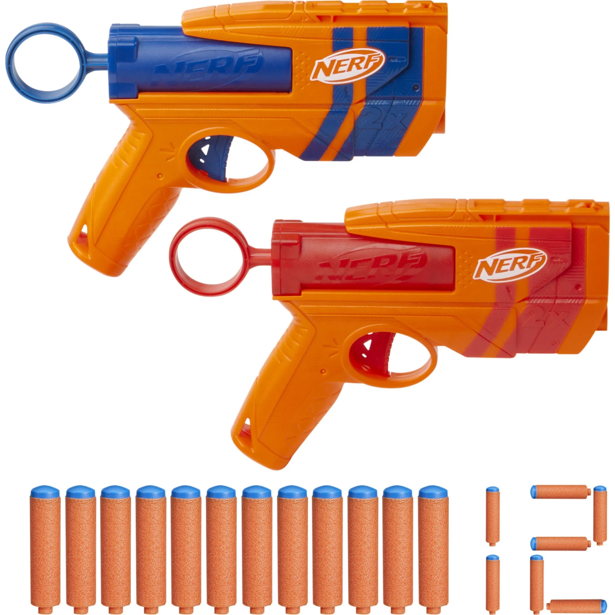 NERF N Series Duo Pack blaster - 2 pistoler og 12 patroner