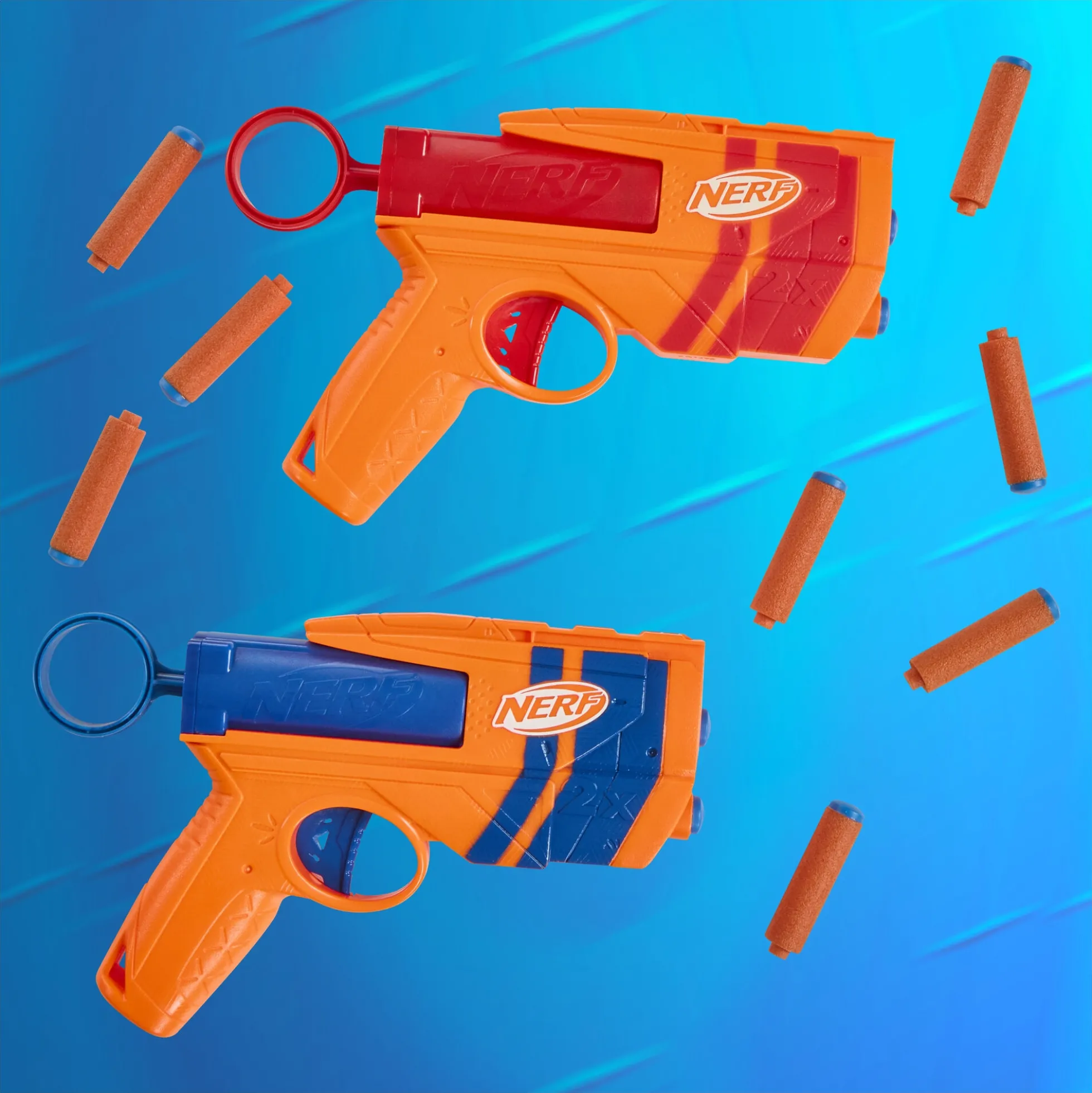 NERF N Series Duo Pack blaster - 2 pistoler og 12 patroner