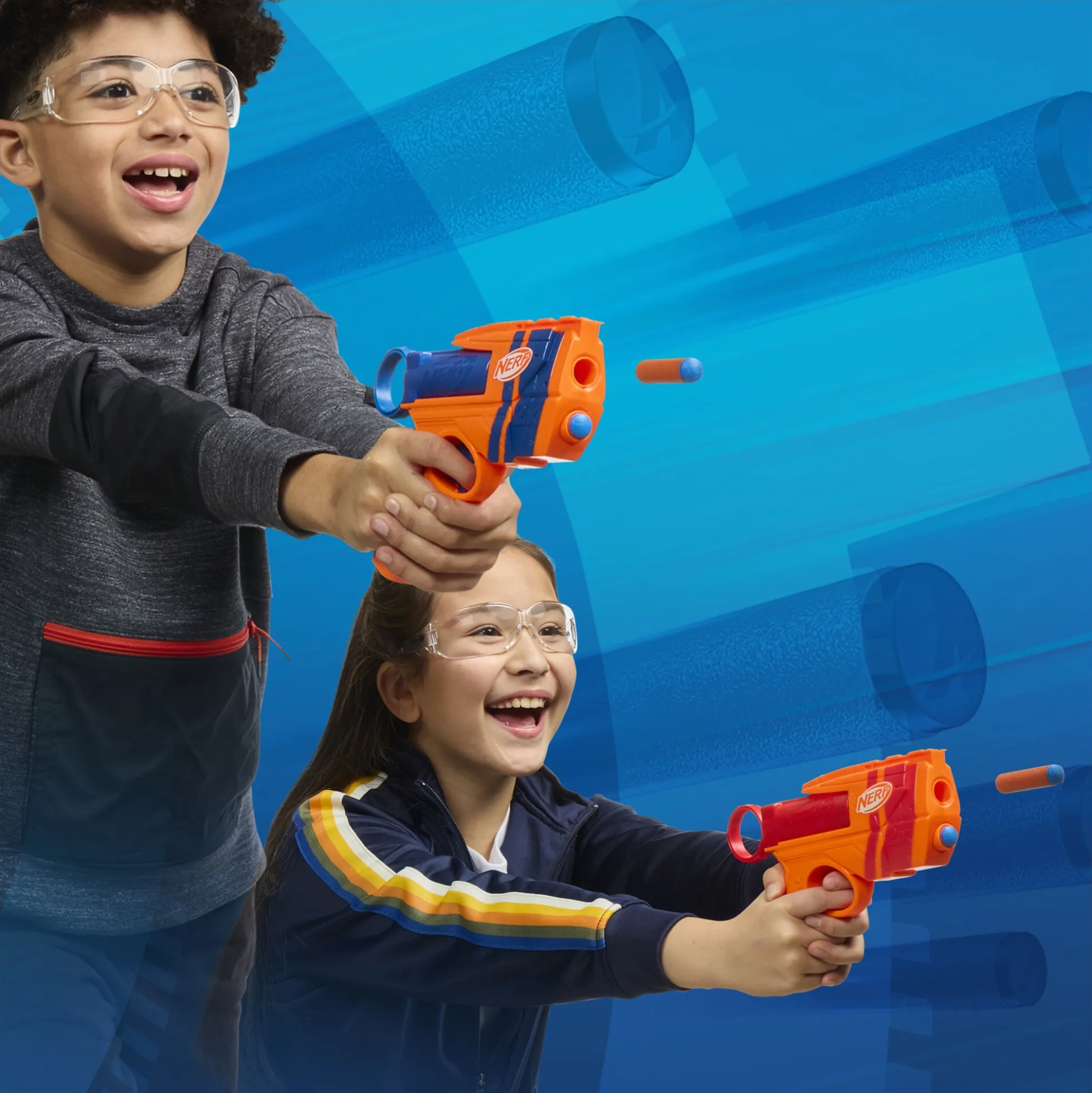 NERF N Series Duo Pack blaster - 2 pistoler og 12 patroner