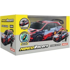 Ninco Hyundai i20 WRC RC rally fjernstyret bil - 1:16