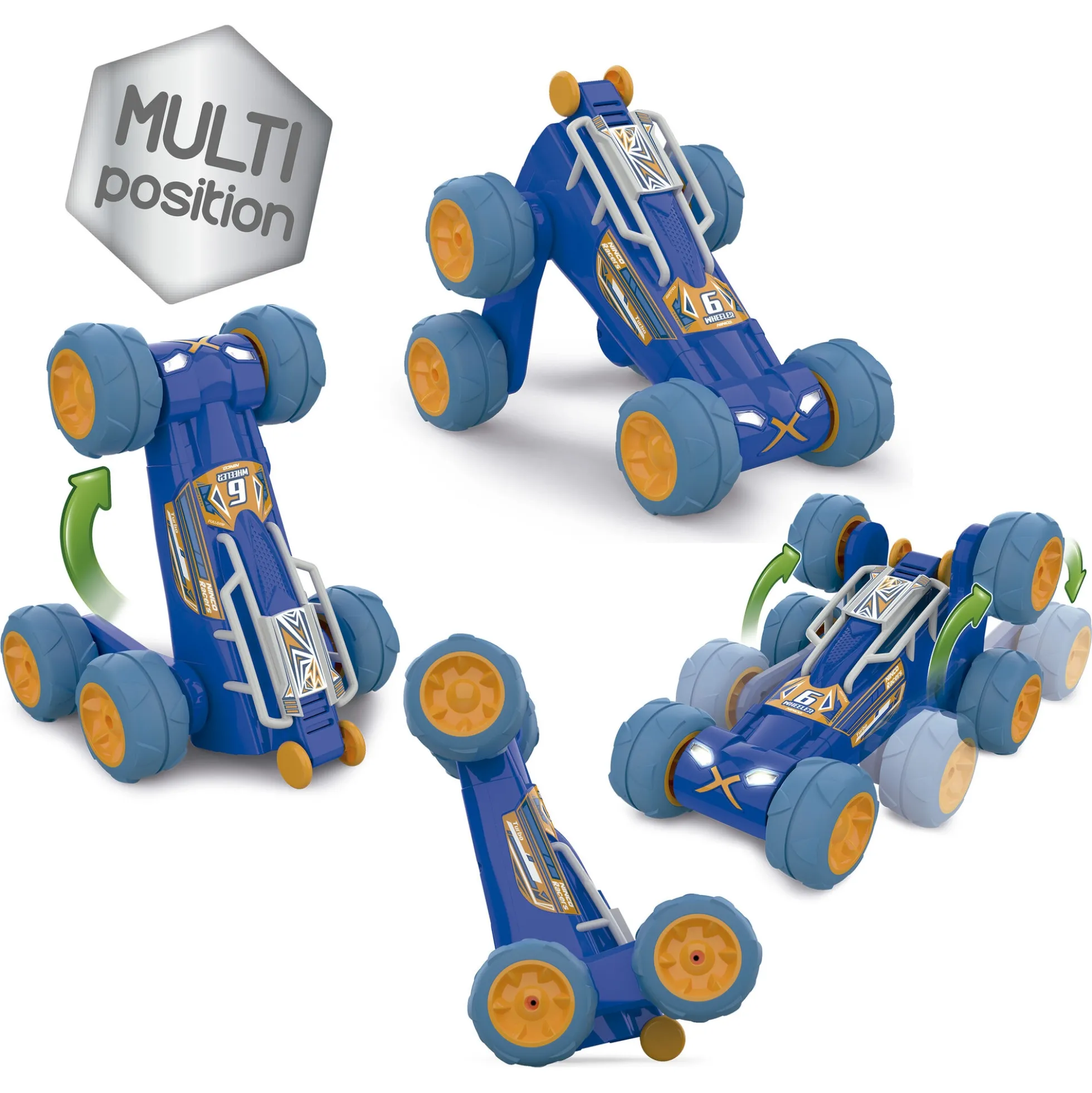 Ninco 6 Wheeler programmerbar fjernstyret stuntbil - 28 cm
