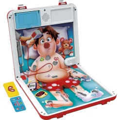 Operation brætspil med pincet, lys og lyd - 2-4 spillere - 52x26 cm