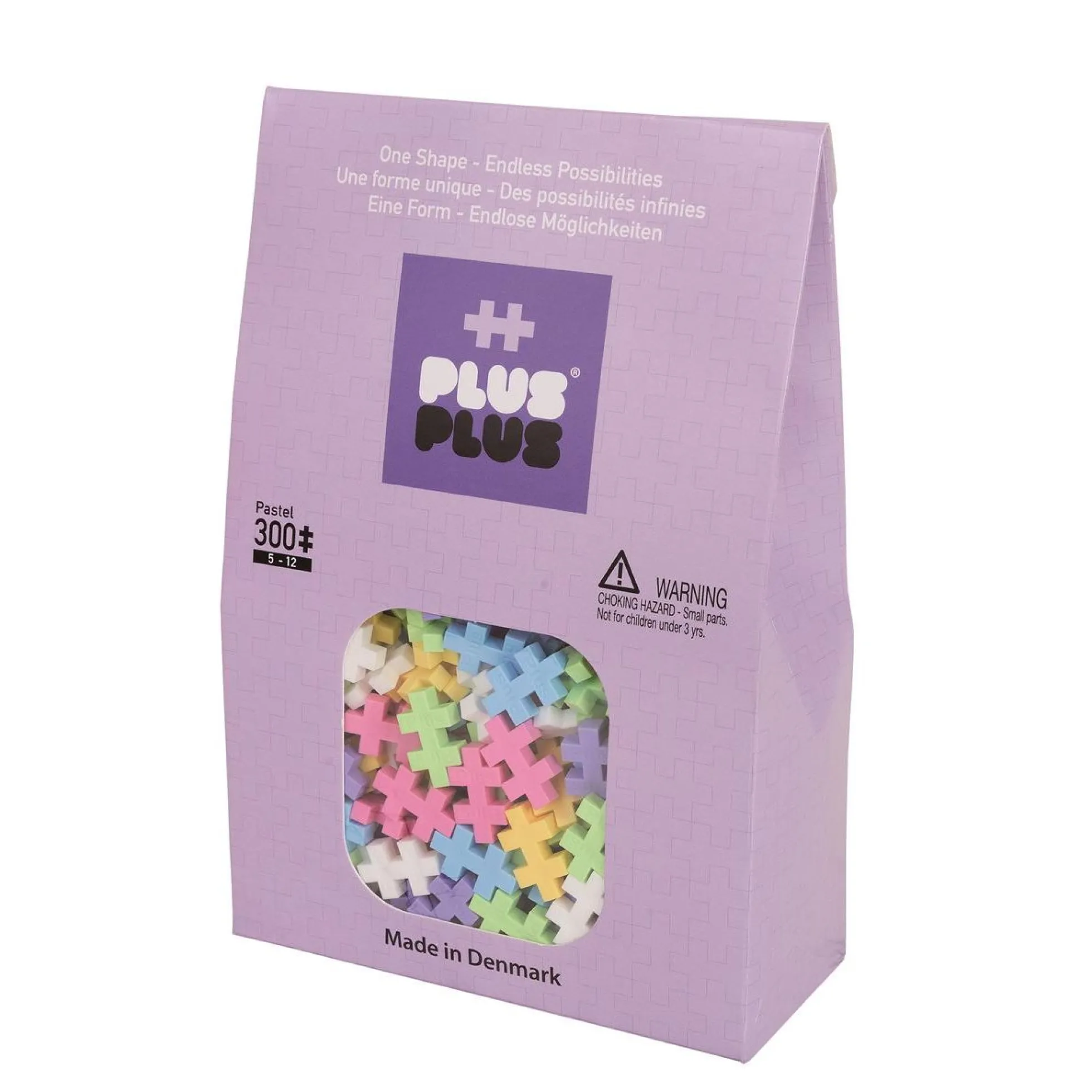 Pastel mix, 300 pcs - Plus-Plus