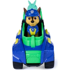 PAW Patrol Dino Filmen Chase dino-køretøj med figur - 15 cm