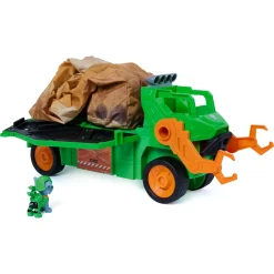 PAW Patrol Dino Filmen Megasaurus-køretøj med oppustelig dinosaur