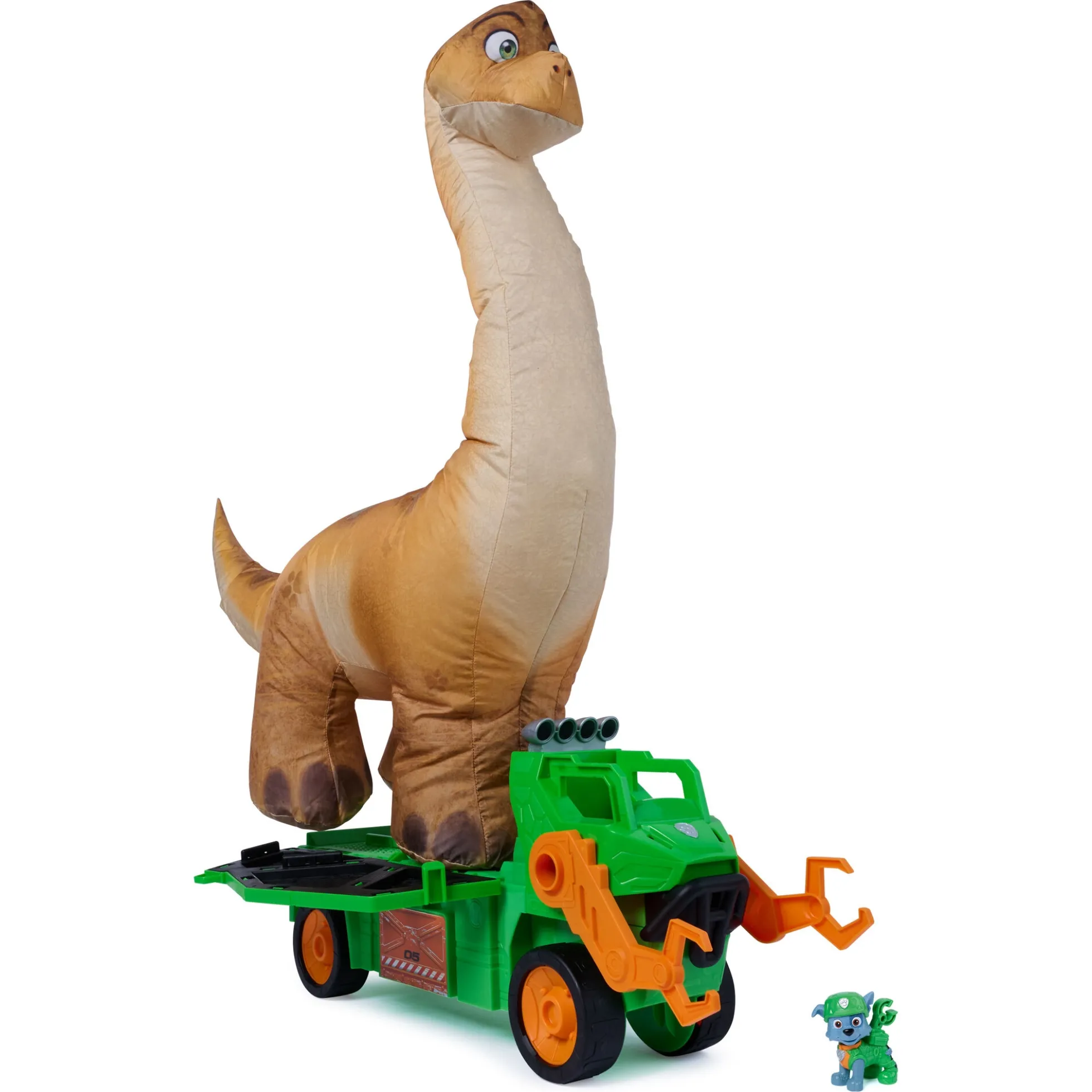 PAW Patrol Dino Filmen Megasaurus-køretøj med oppustelig dinosaur