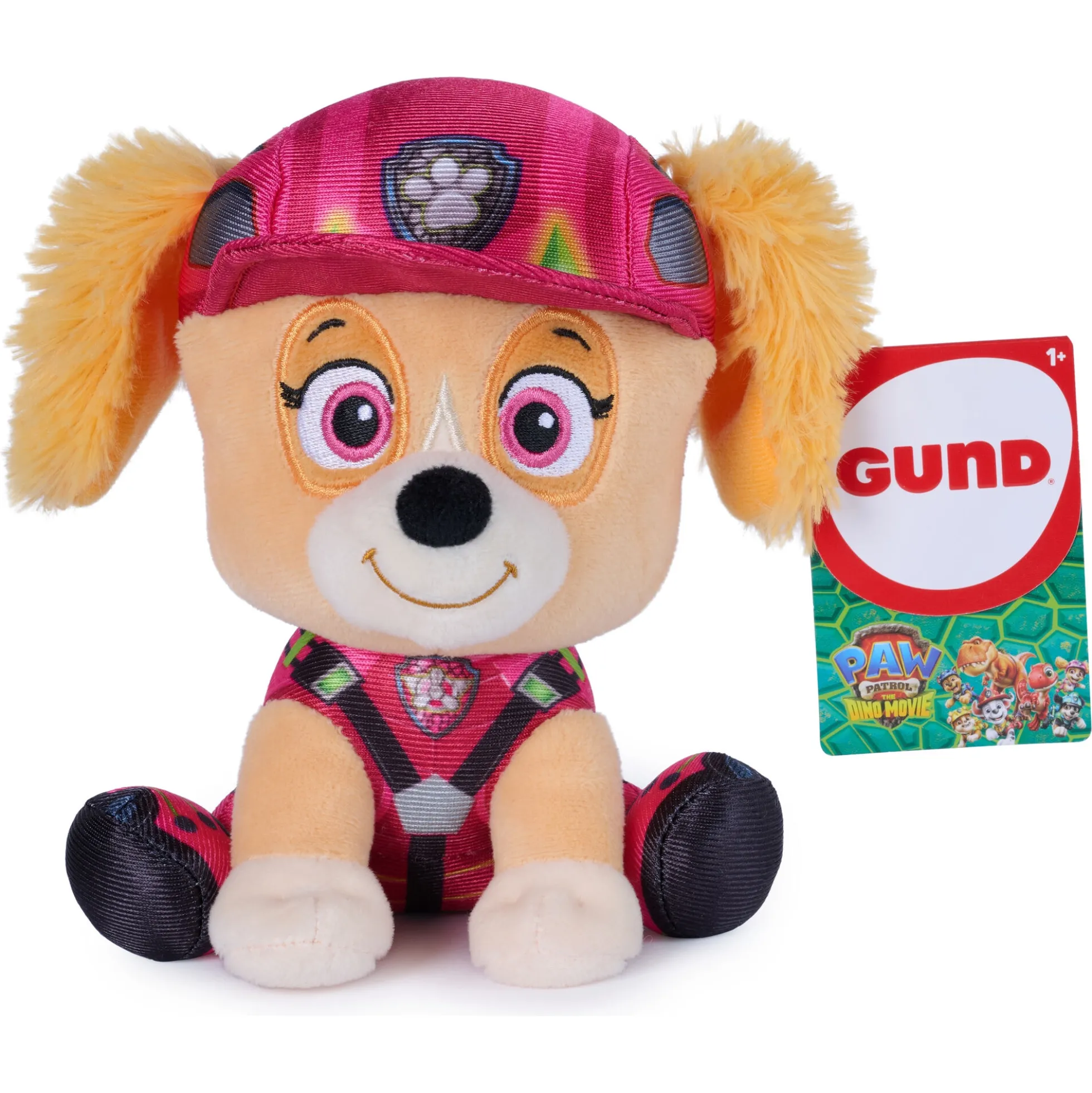 PAW Patrol Dino Filmen Skye GUND-bamse - 15 cm