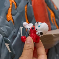 PAW Patrol Dino Filmen Super Lava Blast vulkan legesæt med tilbehør - 36x45x13 cm