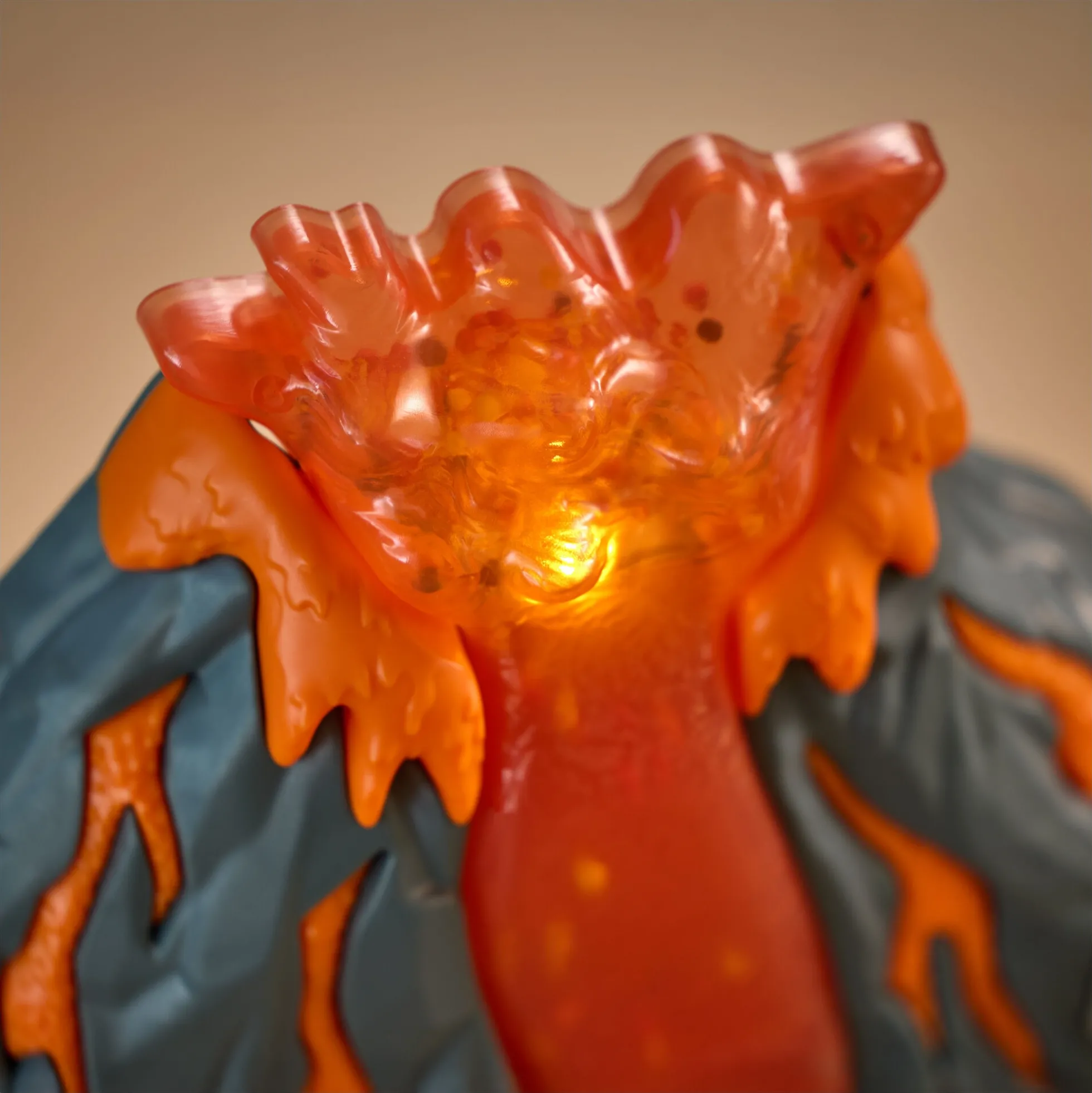 PAW Patrol Dino Filmen Super Lava Blast vulkan legesæt med tilbehør - 36x45x13 cm