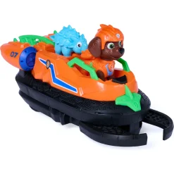 PAW Patrol Dino Filmen Zuma dino-køretøj med figur - 15 cm