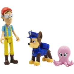 PAW Patrol figursæt med Chase og Kaptajn Turbot - 10 cm