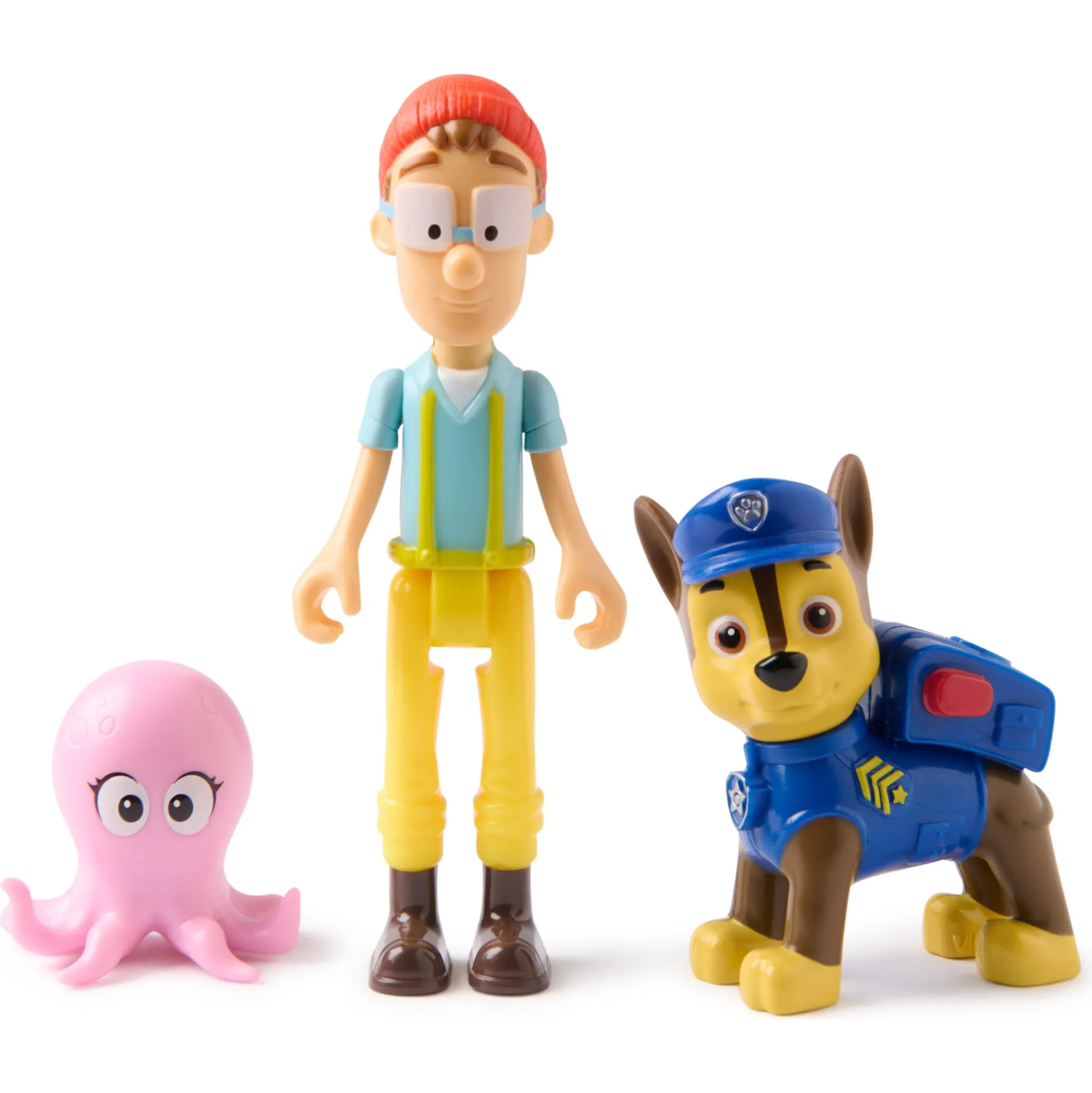 PAW Patrol figursæt med Chase og Kaptajn Turbot - 10 cm