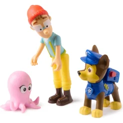 PAW Patrol figursæt med Chase og Kaptajn Turbot - 10 cm