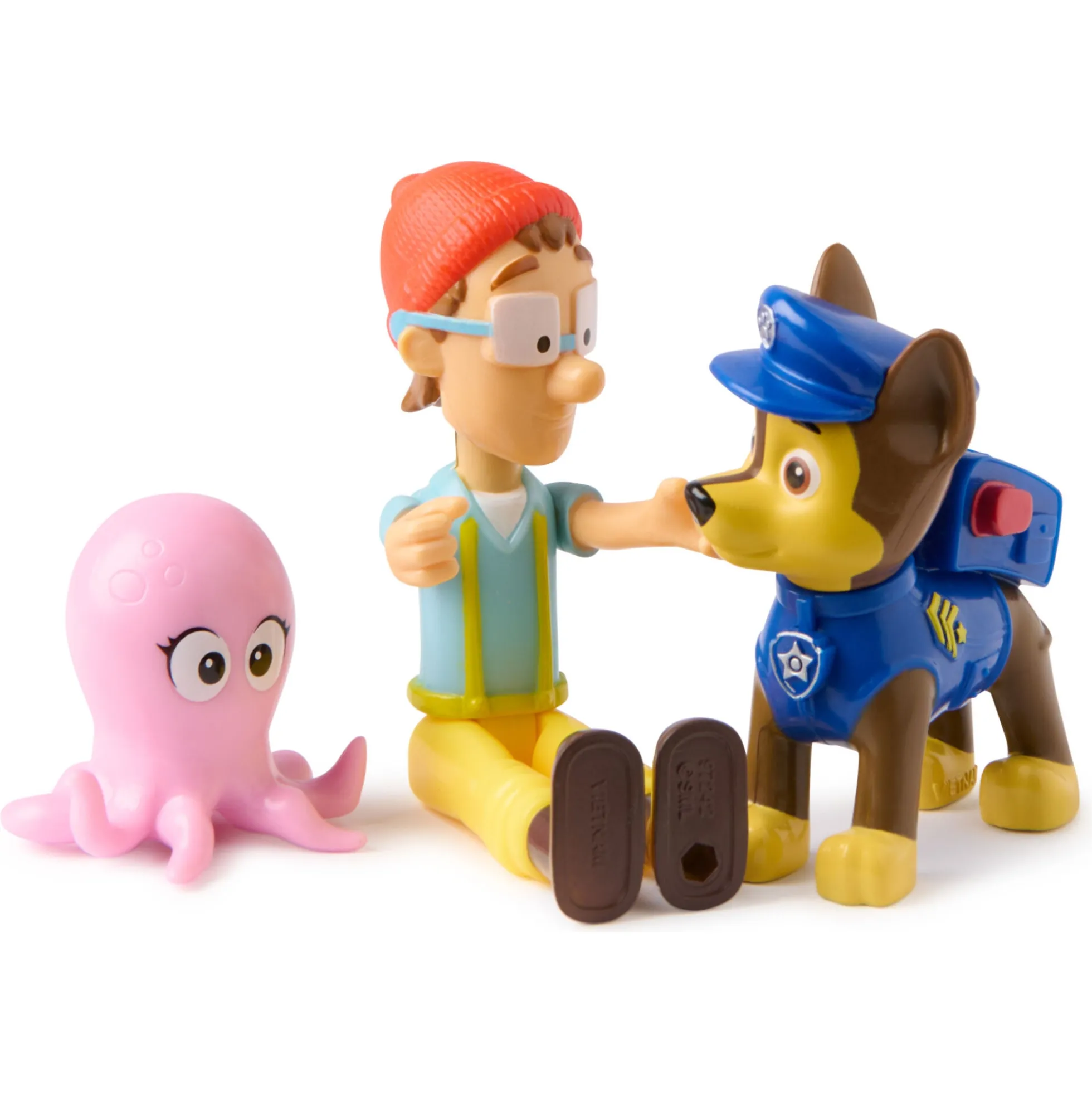 PAW Patrol figursæt med Chase og Kaptajn Turbot - 10 cm