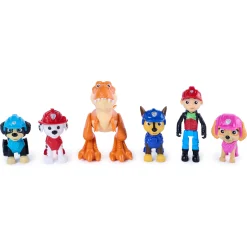 PAW Patrol figursæt med fire hvalpe og Ryder