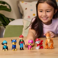 PAW Patrol figursæt med fire hvalpe og Ryder