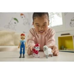 PAW Patrol figursæt med Marshall og bondemand Al - 10 cm