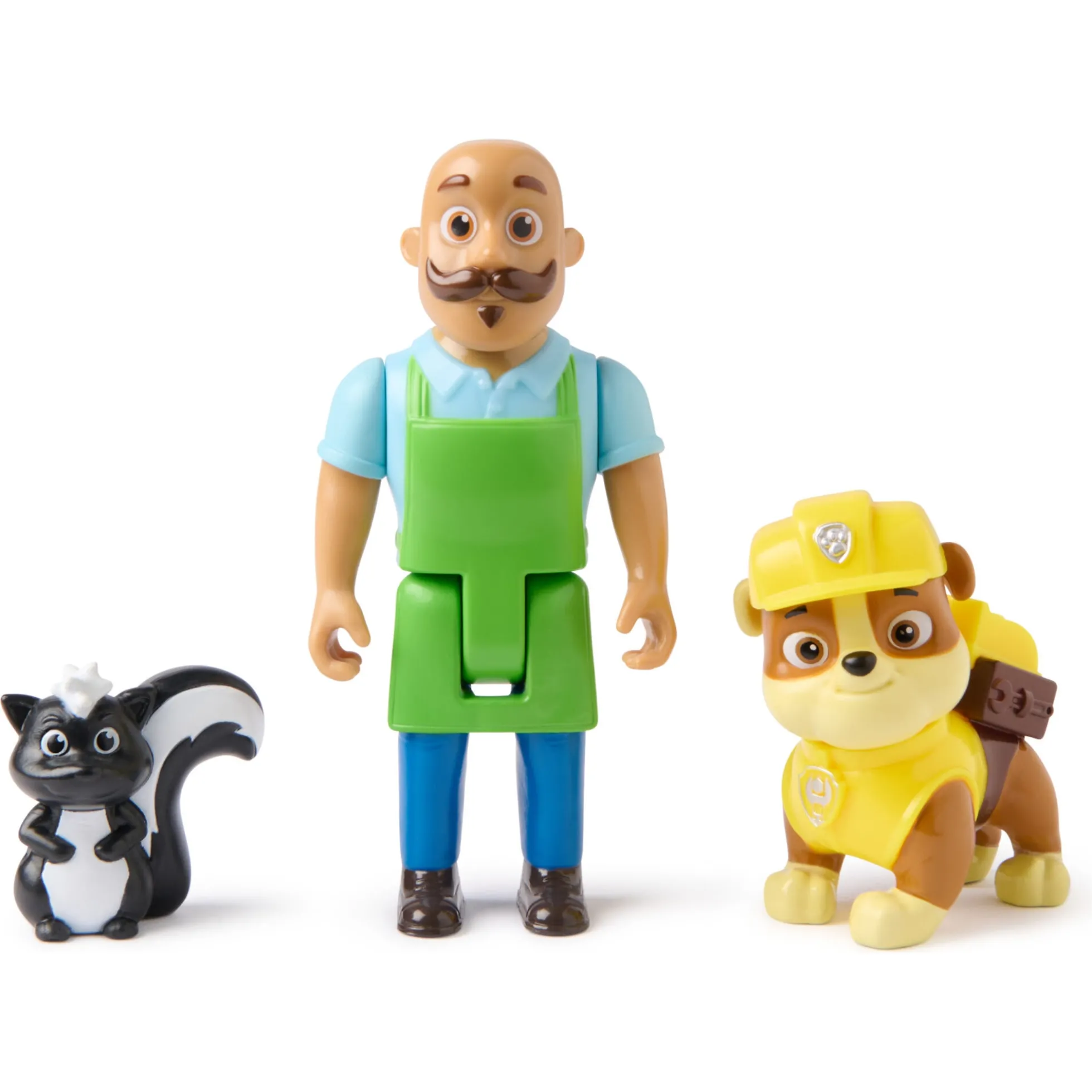 PAW Patrol figursæt med Rubble og Mr. Porter - 10 cm