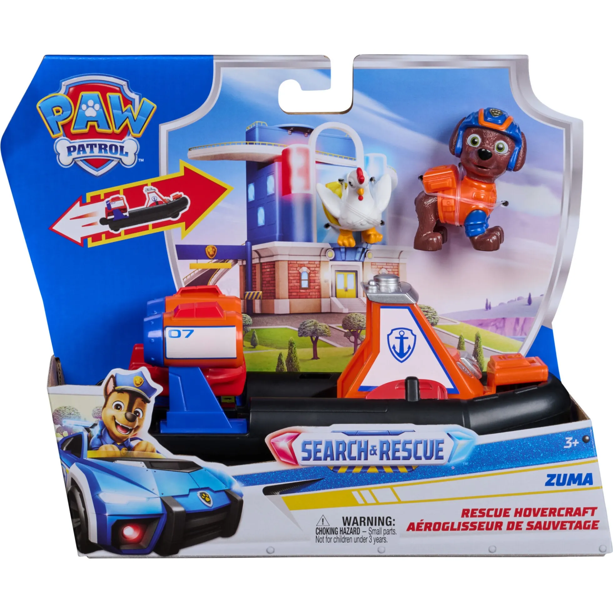 PAW Patrol Search & Rescue køretøj med Zuma-figur