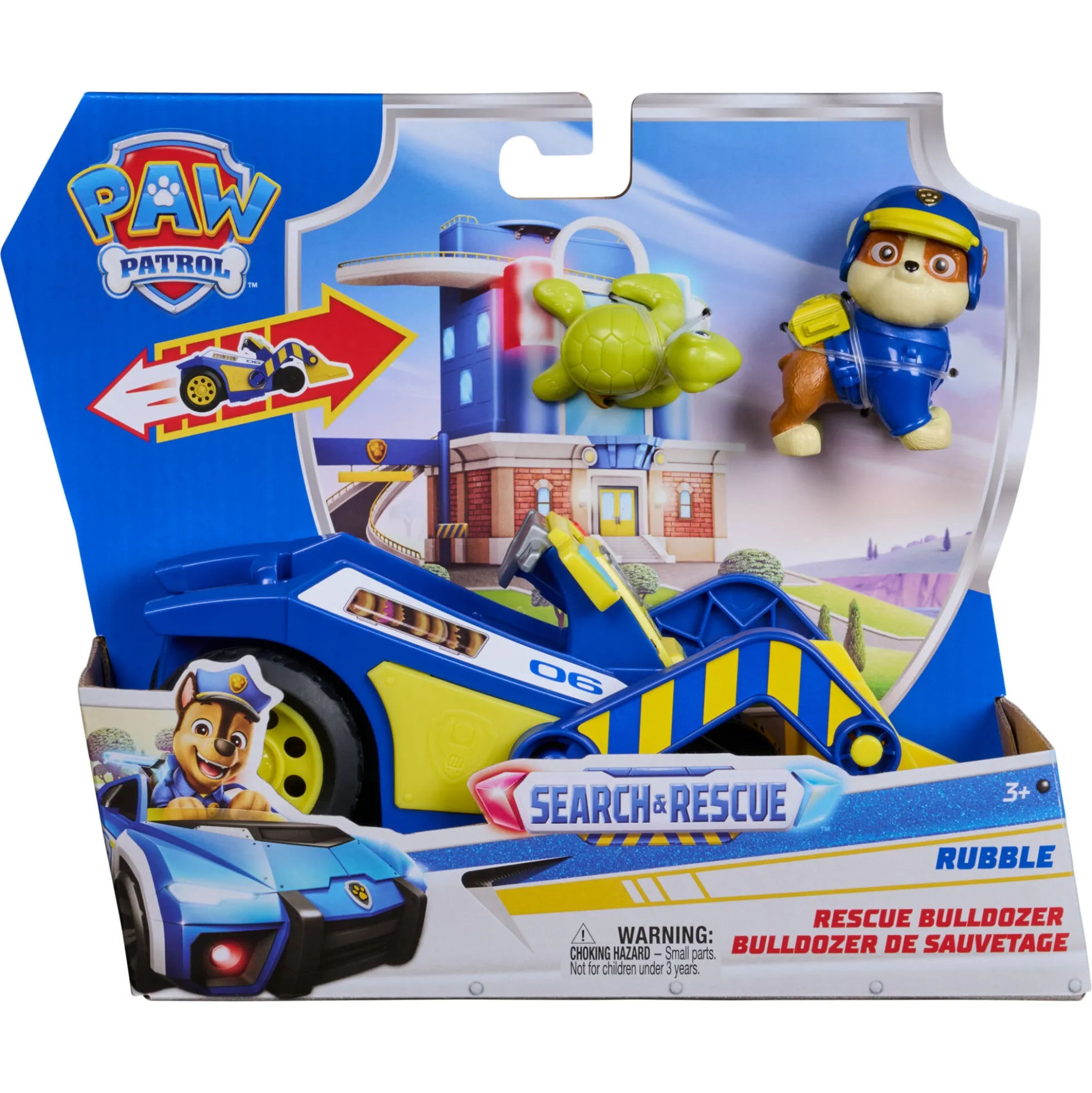 PAW Patrol Search & Rescue køretøj med Rubble-figur