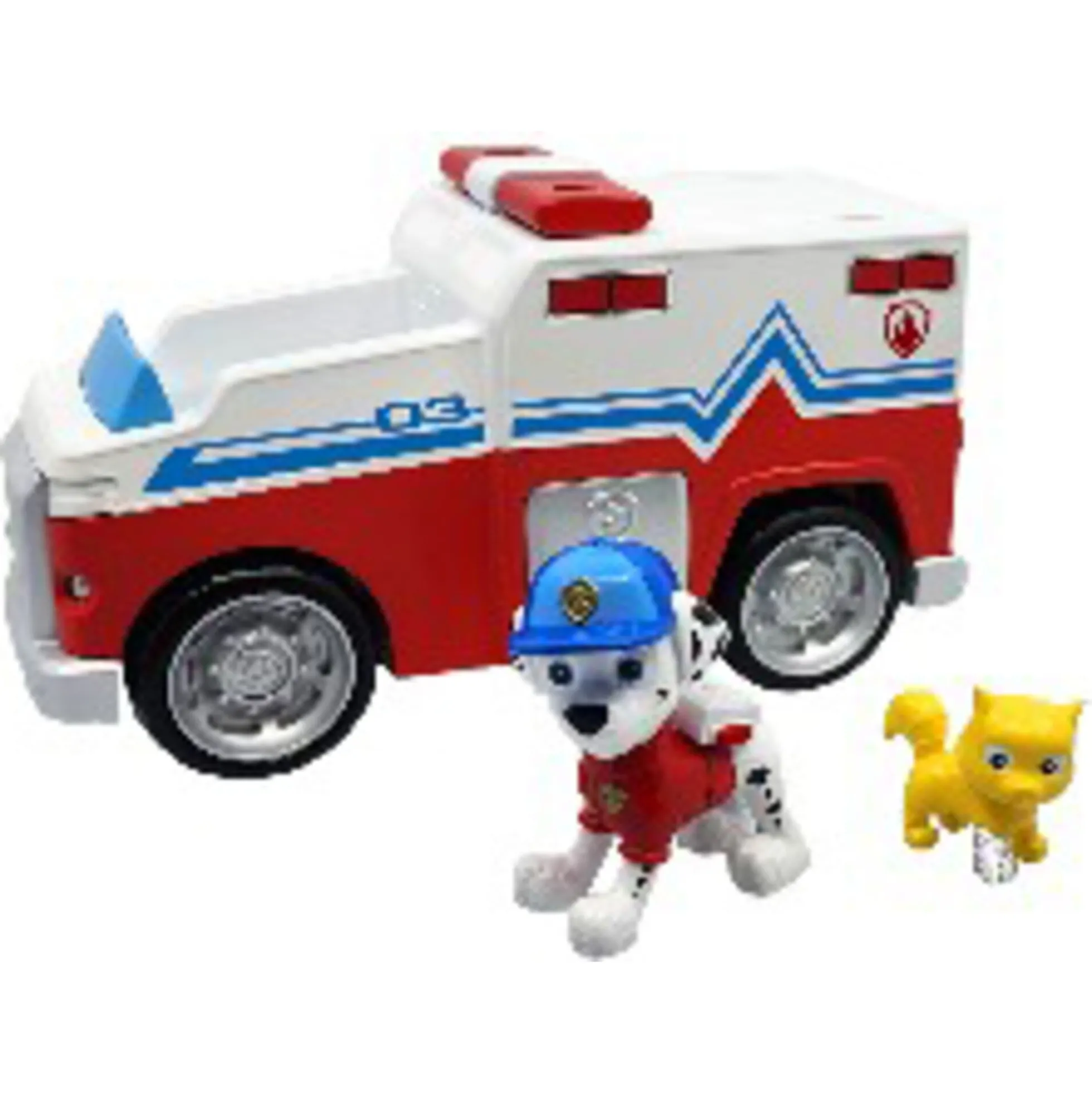 PAW Patrol Search & Rescue køretøj med Marshall-figur