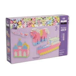 480 pcs 3-i-1 samlesæt, pastel - Plus-Plus