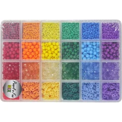 Pearl'n Fun perlemix i farvenuancer - 6 farver - 3-6 mm