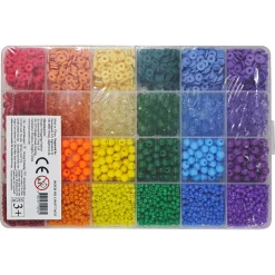 Pearl'n Fun perlemix i farvenuancer - 6 farver - 3-6 mm