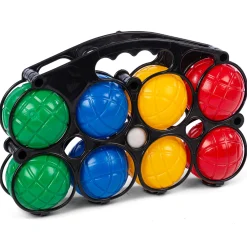 Petanque - Boccia 8+1 kugler - Bæretaske