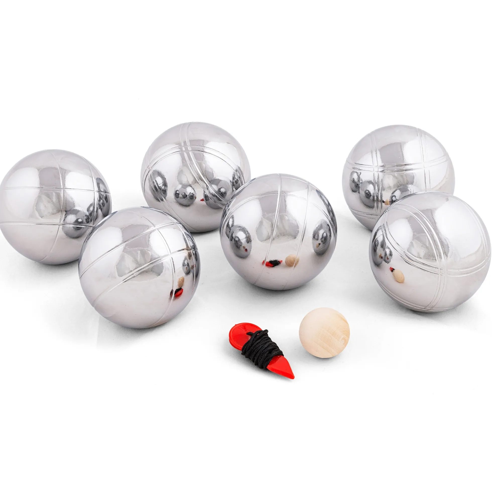 Petanque 720 g pr. kugle - Praktisk bæretaske inkl. regler
