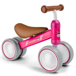Pink gåcykel - Robust gåcykel til de mindste