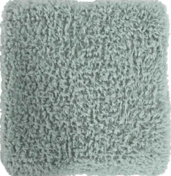 Plaid i teddy fleece - 120x160 cm - Støvet grøn - Blødt tæppe fra Nordstrand