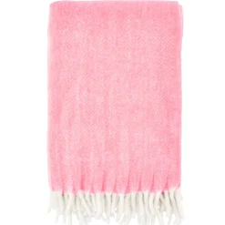 Plaid - 150x200 cm - Södahl Brushed - Pink