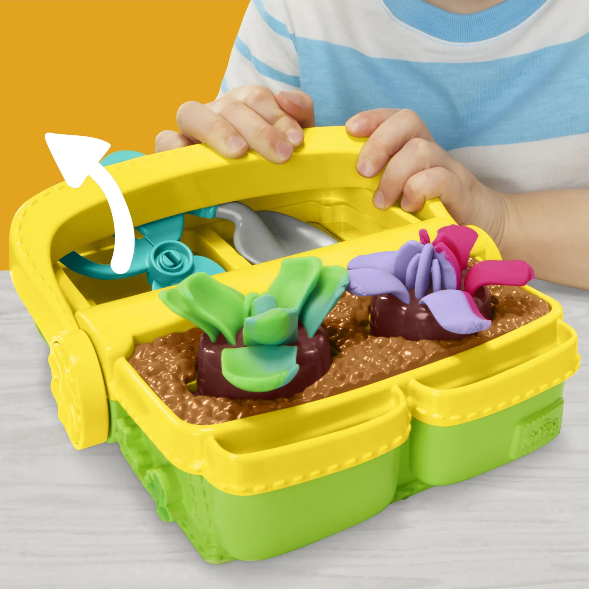 Play-Doh Blooming Flowers blomstersæt - 5 bøtter
