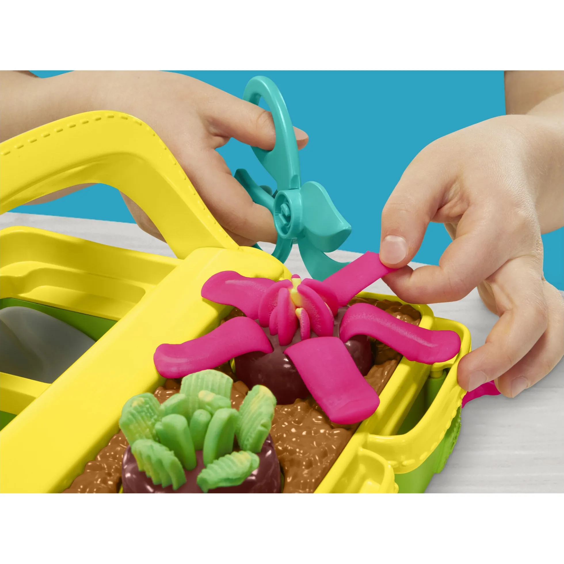 Play-Doh Blooming Flowers blomstersæt - 5 bøtter