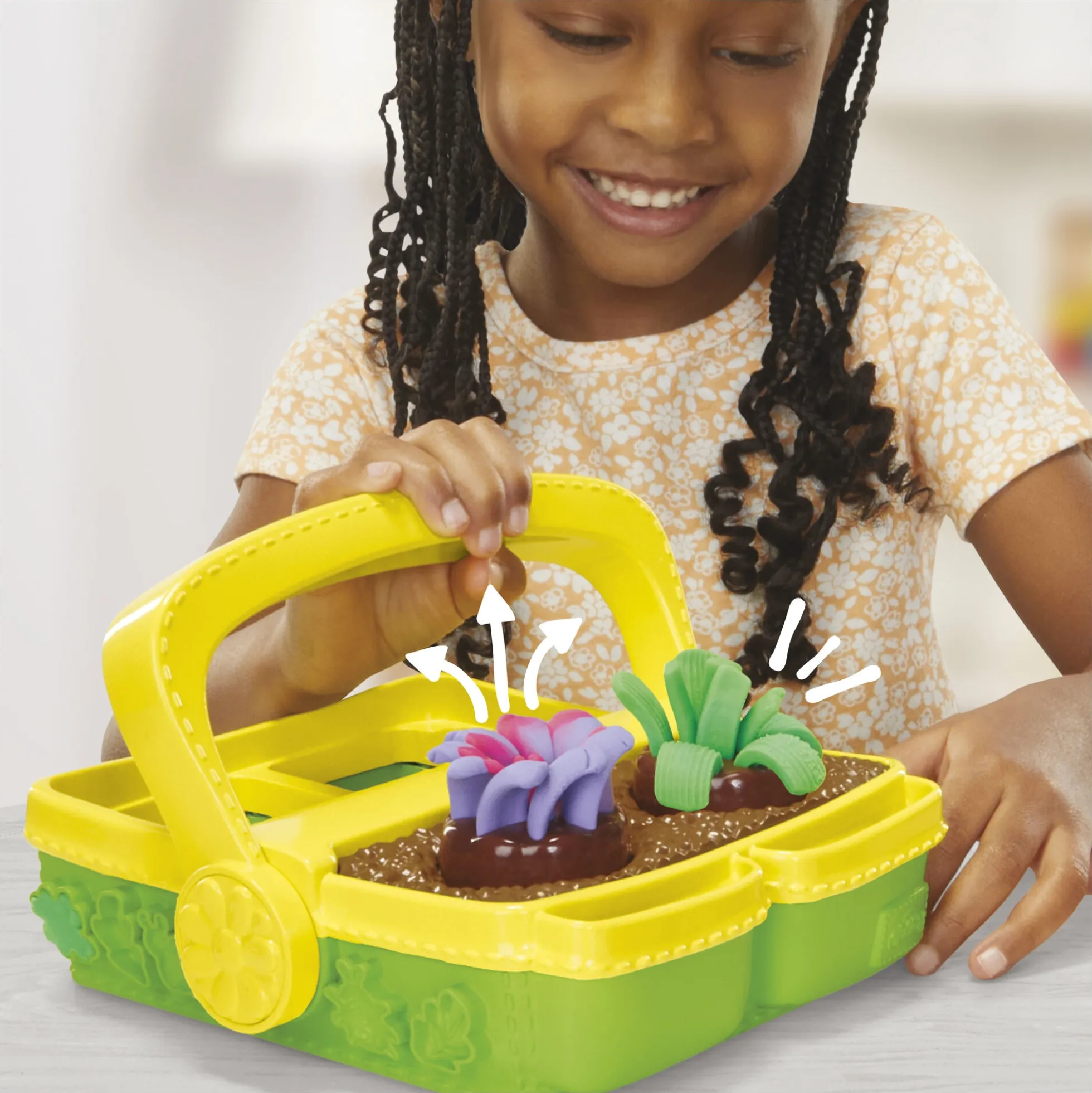 Play-Doh Blooming Flowers blomstersæt - 5 bøtter