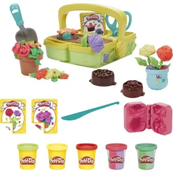Play-Doh Blooming Flowers blomstersæt - 5 bøtter