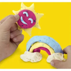 Play-Doh Confetti Fun modellervoks 4-pak - 340 g