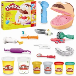 Play-Doh Drill N Fill tandlægesæt