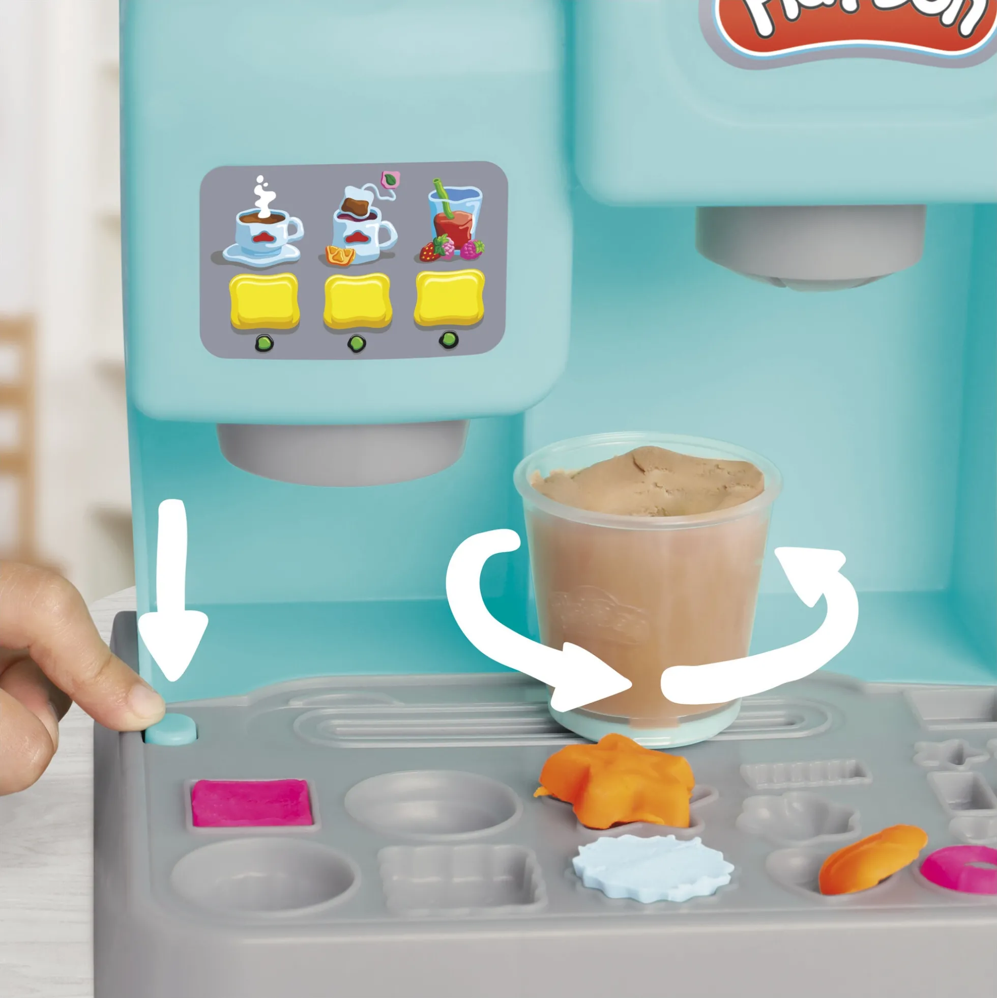 Play-Doh farverig cafélegesæt - 454 g