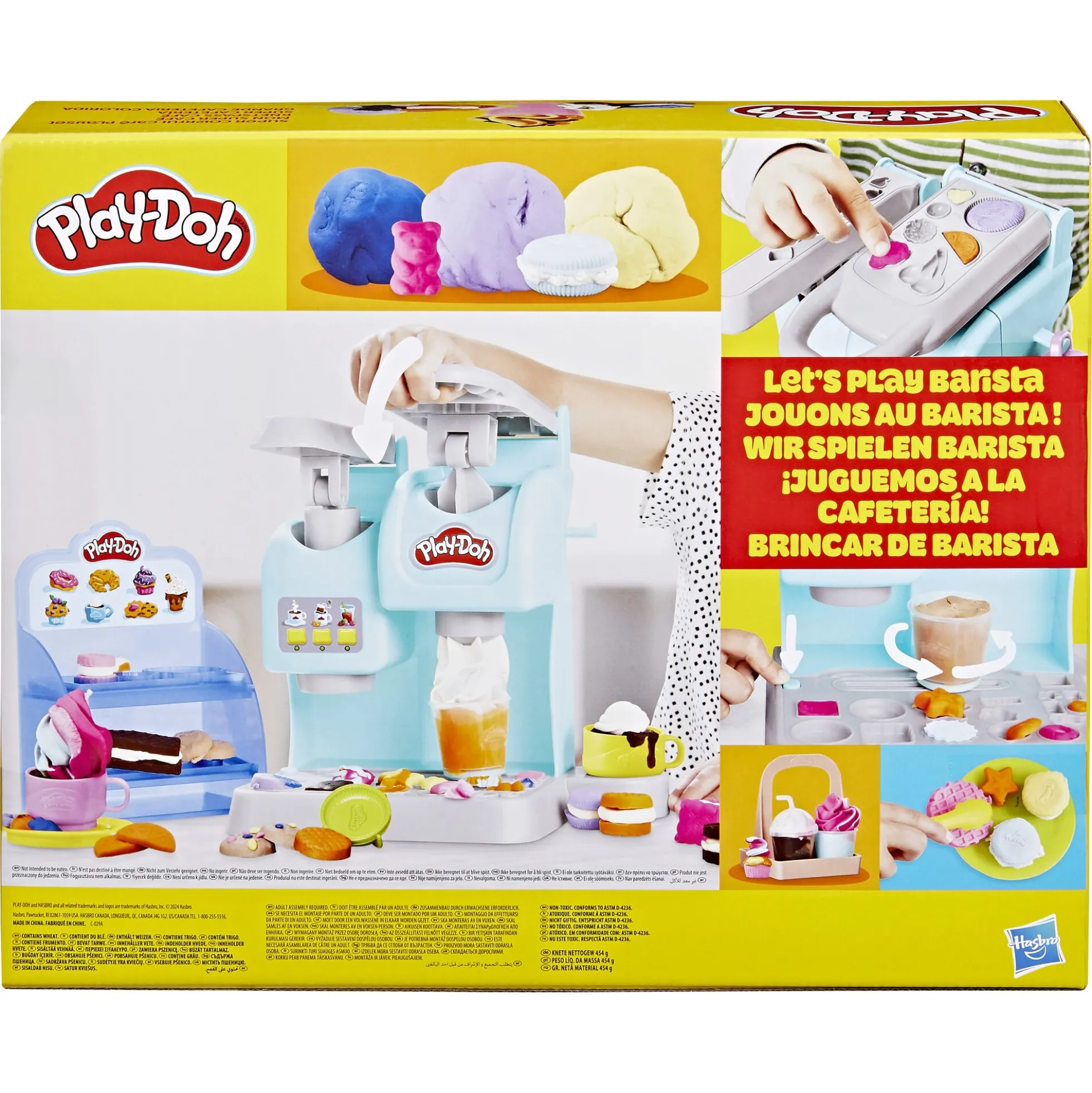 Play-Doh farverig cafélegesæt - 454 g