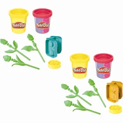 Play-Doh Lil Flowers blomstersæt - 2 bøtter - 113 g
