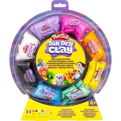 Play-Doh lufttørrende ler hjul med mix-ins - 8 farver