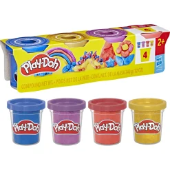 Play-Doh Metallic Shine 4-pak - 340 g