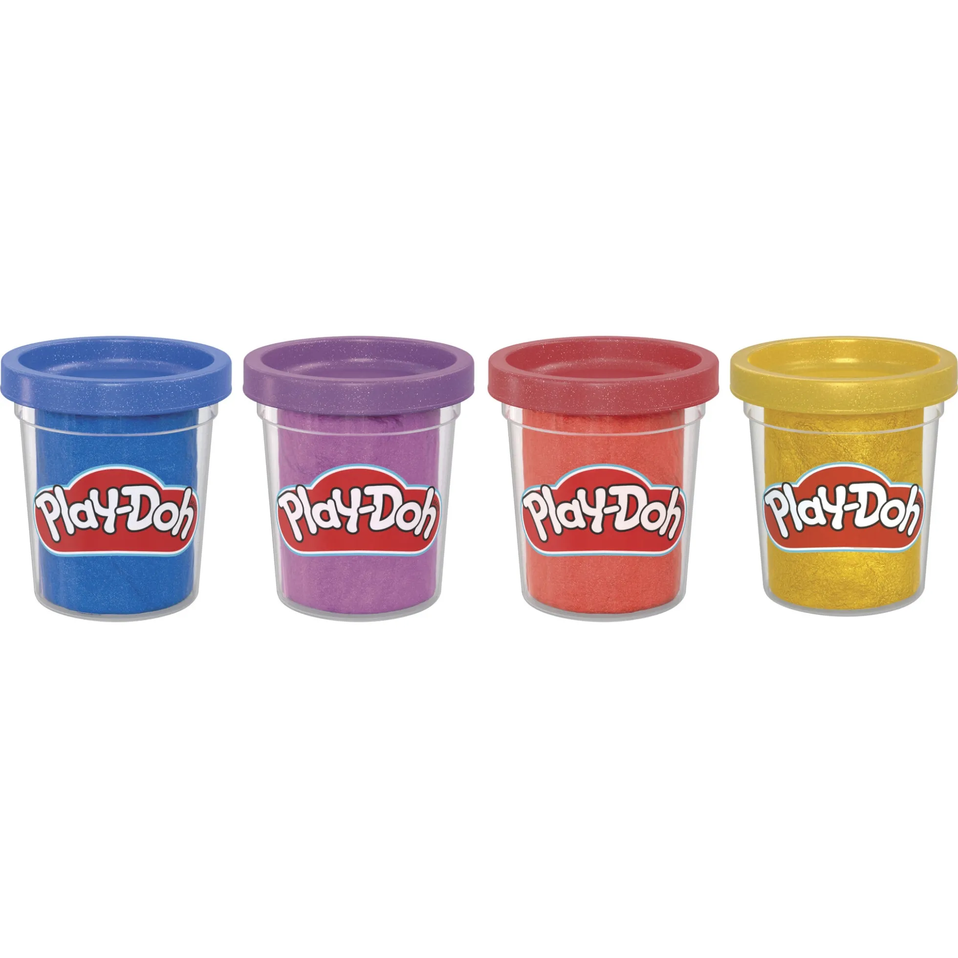 Play-Doh Metallic Shine 4-pak - 340 g