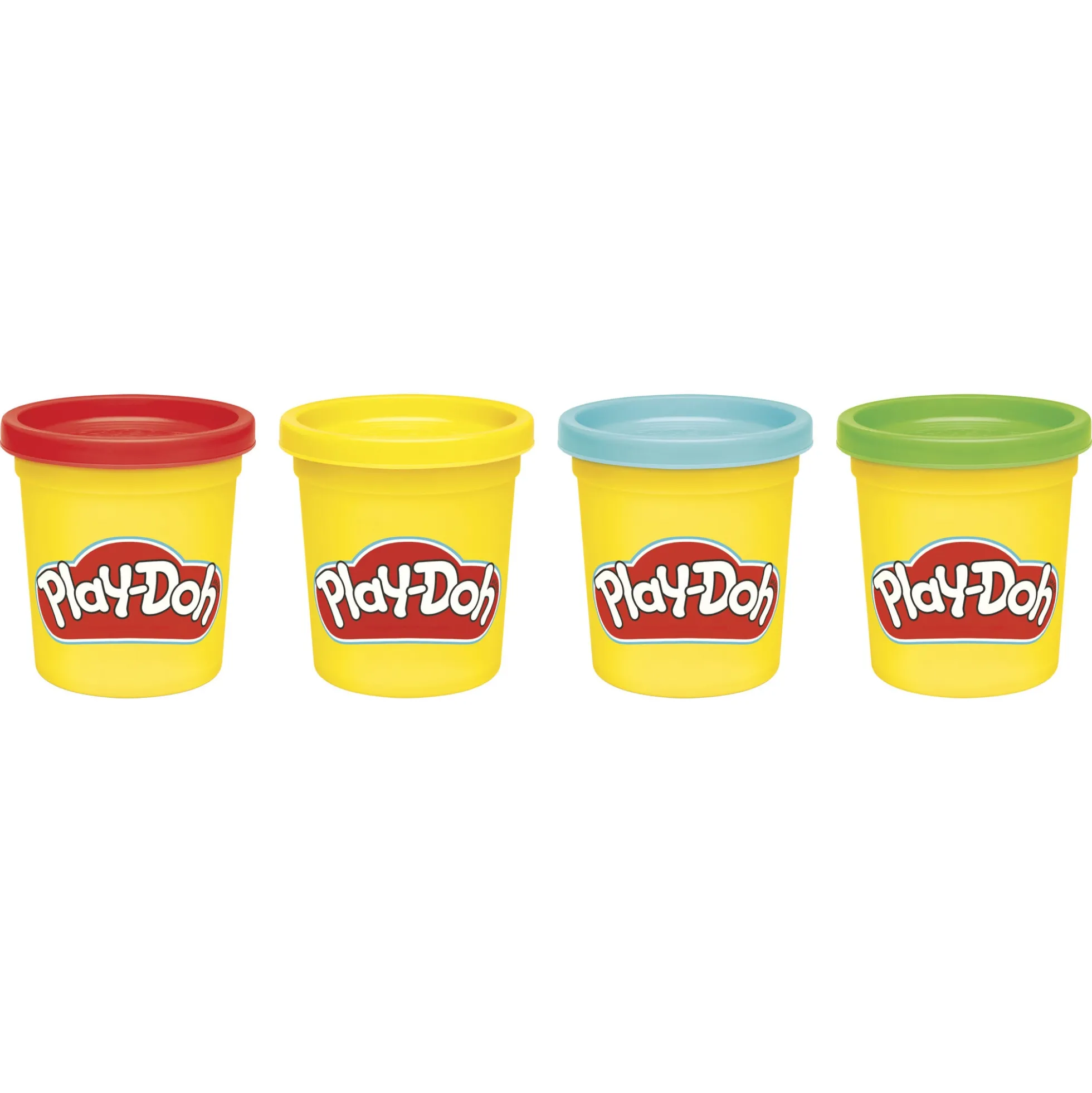 Play-Doh modellervoks Classic 4-pak - 340 g