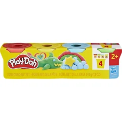 Play-Doh modellervoks Classic 4-pak - 340 g