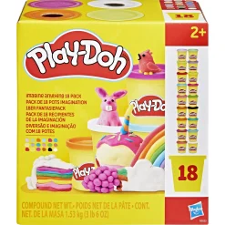Play-Doh modellervoks Imagine Anything kæmpe sæt med 18 bøtter - 1,53 kg