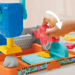 Play-Doh modellervoks Stamp & Saw værktøjsbænk med værktøj - 248 g